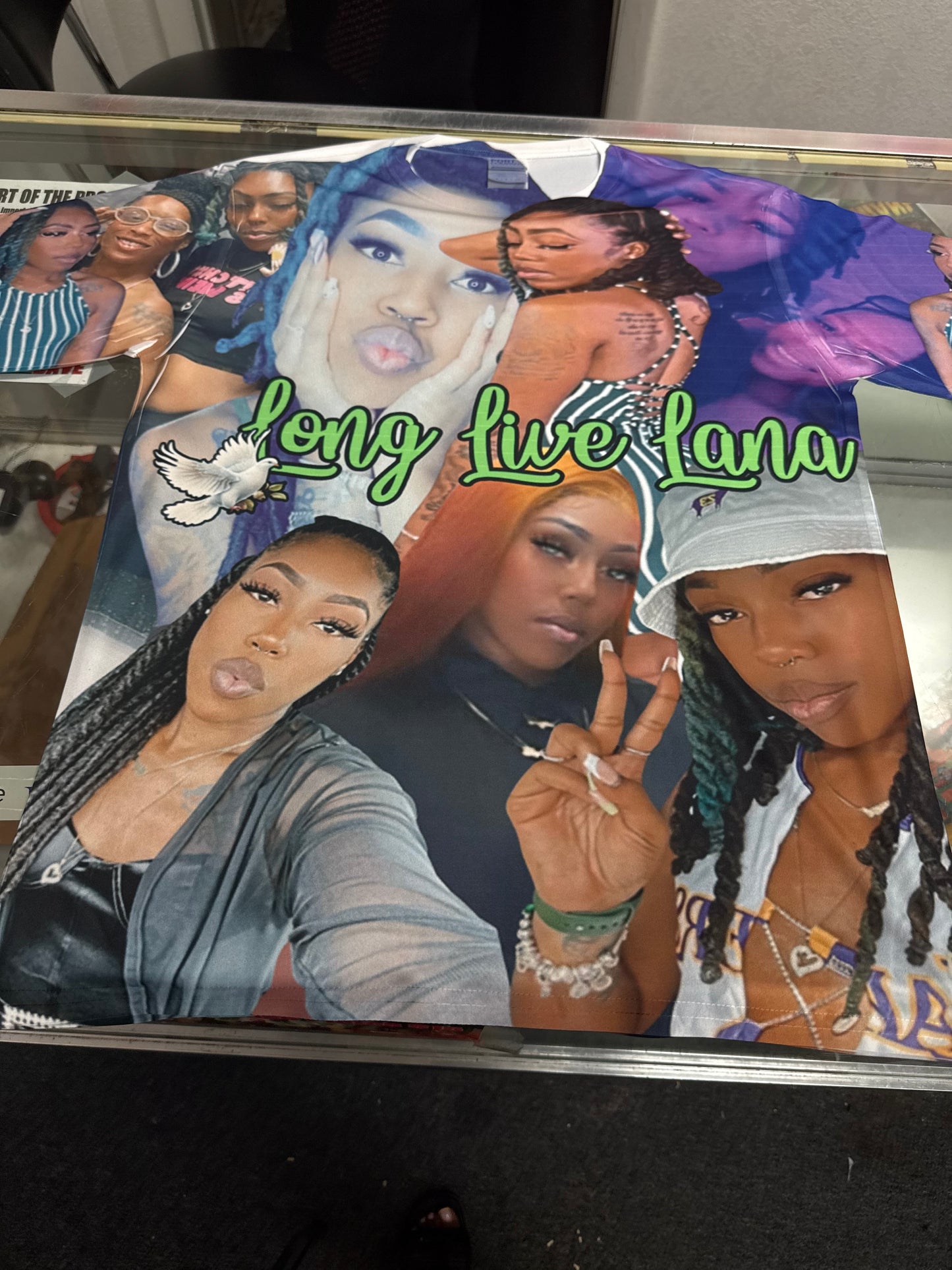 Short Sleeve T-shirt - AllOver Clustered - Personalized - Front & Back Only