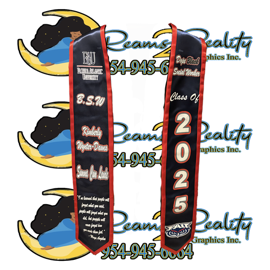 Customized Graduation Stoles